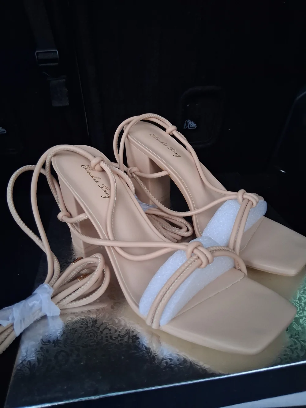 New Elisabet Tang Women's High-Heel (4-inch) Ankle-Strap Sandals